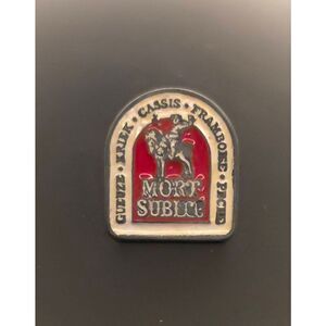 Vintage VTG Mort Subite Belgium Brewery Lapel Jacket Pin Brooch